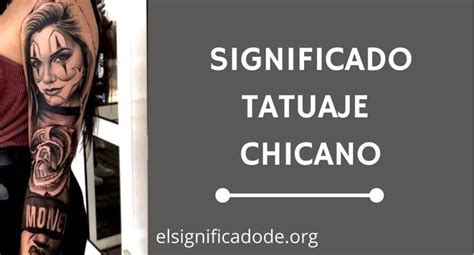 Los tatuajes chicanos y su gran significado